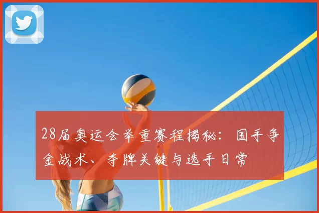28届奥运会举重赛程揭秘：国手争金战术、夺牌关键与选手日常